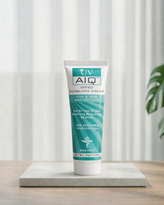 UV AIQ SPF60 SunBlock Cream 30gm